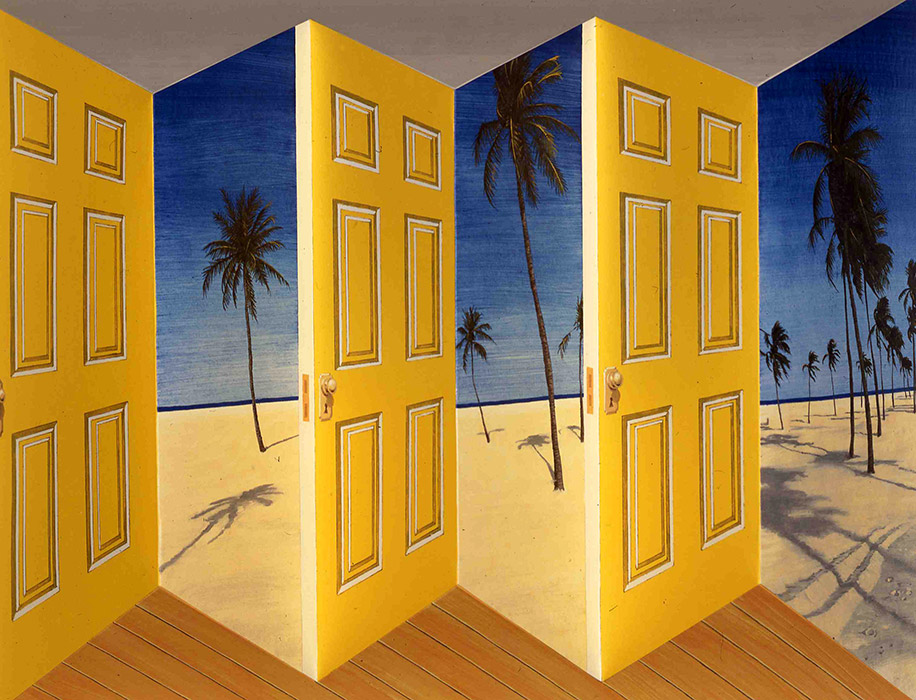 Palm Door <p>1998 | Edition 35 | 51 x 63 x 16 cm / 20 x 24¾ x 8¼ in</p>
