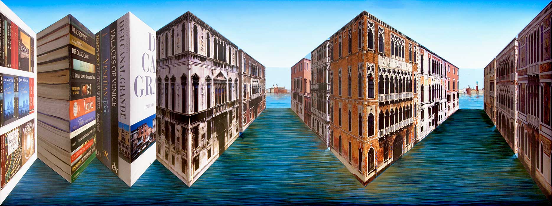 Books by Venice <p>2012 | Edition 5 | 81 X 192 X 28 cm / 32 x 75¾ x 11¼ in</p>

