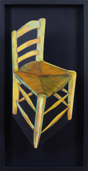 Vincent's Chair <p>2024 | 74.8 x 38.8 x 22.8 cm / 29 ½ x 15 ⅛ x 9 in.</p>

