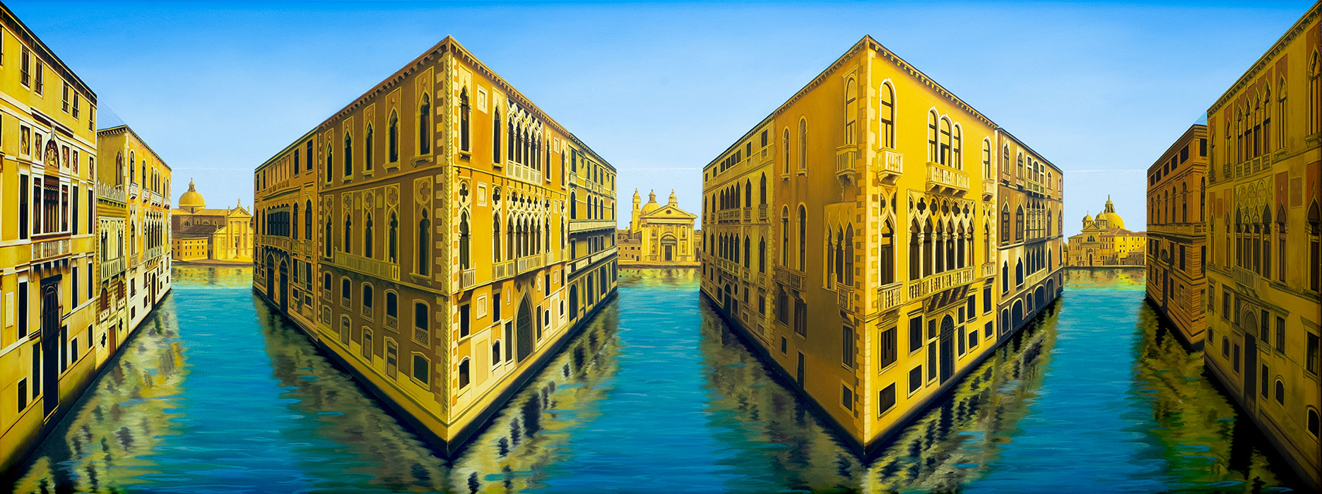 Golden Venice <p>2020 | 38 x 99 x 16.5 / 15 x 39 x 6 ½ in</p>
