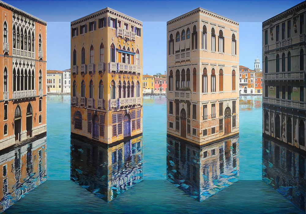 Riflessi Sulla Laguna <p>2018 | Edition 5 | 92 x 120 x 20 cm / 36¼ x 47 ¼ x 8 in</p>
