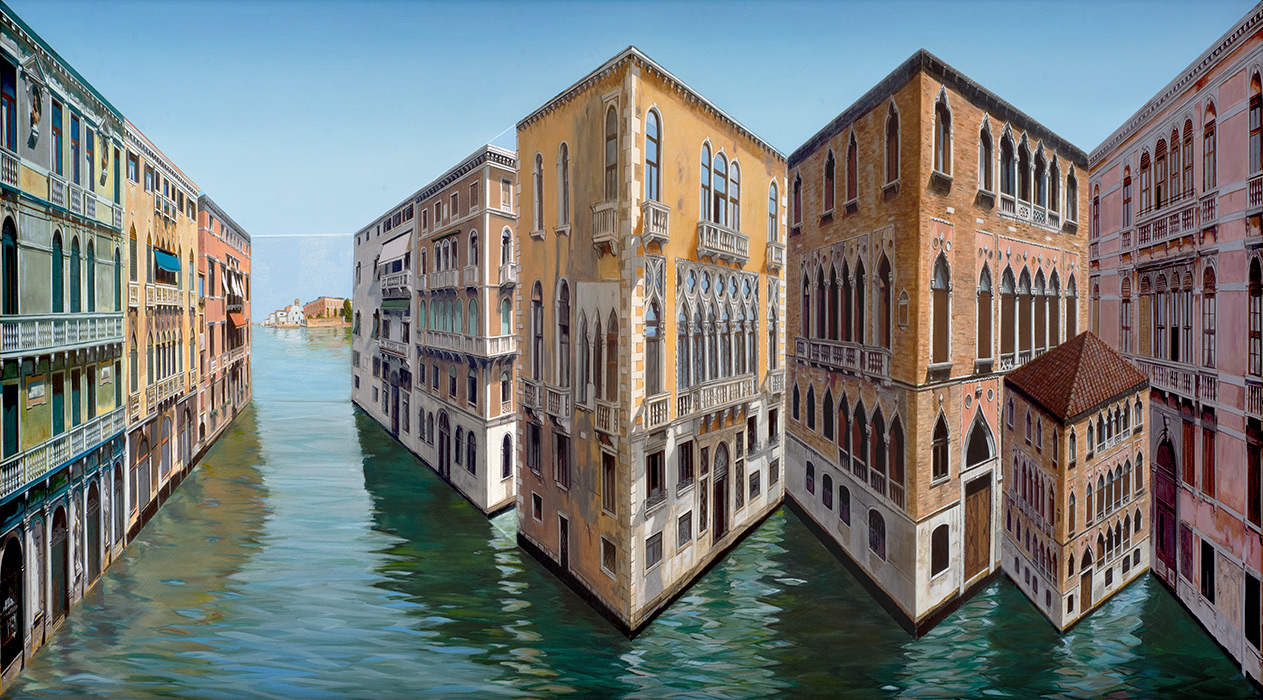 A Palazzo in Venice <p>2019 | 67.5 x 114 x 27 cm / 26 ⅝ x 44 ⅞ x 10 ⅝ in</p>
