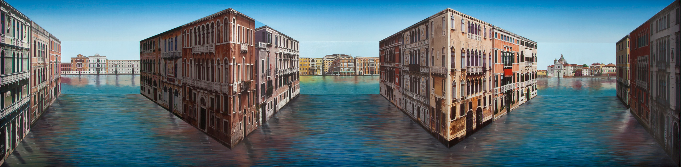 Round Venice <p>2016 | Edition 5 | 58 x 233 x 28 cm / 22⅞ x 91¾ x 11⅛ in</p>

