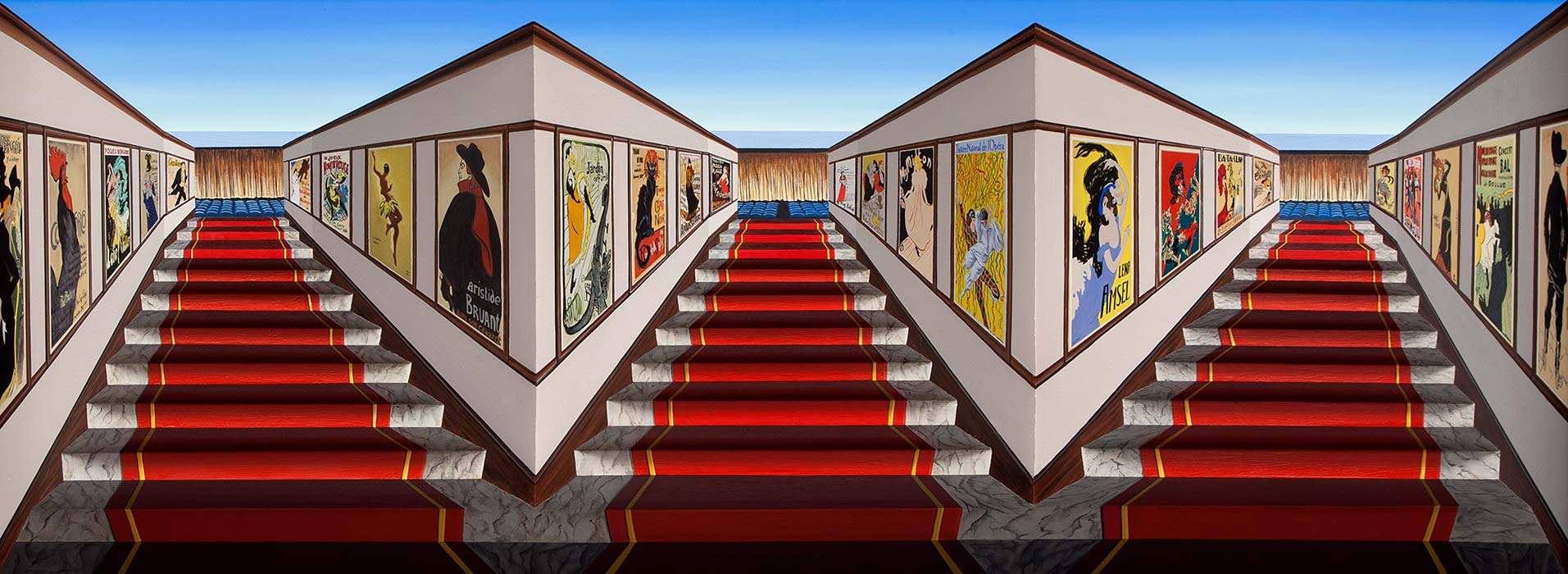 Stairs to the Stars <p>2016 | 60.5 x 160 x 25 cm / 23⅞ x 63 x 9⅞ in</p>
