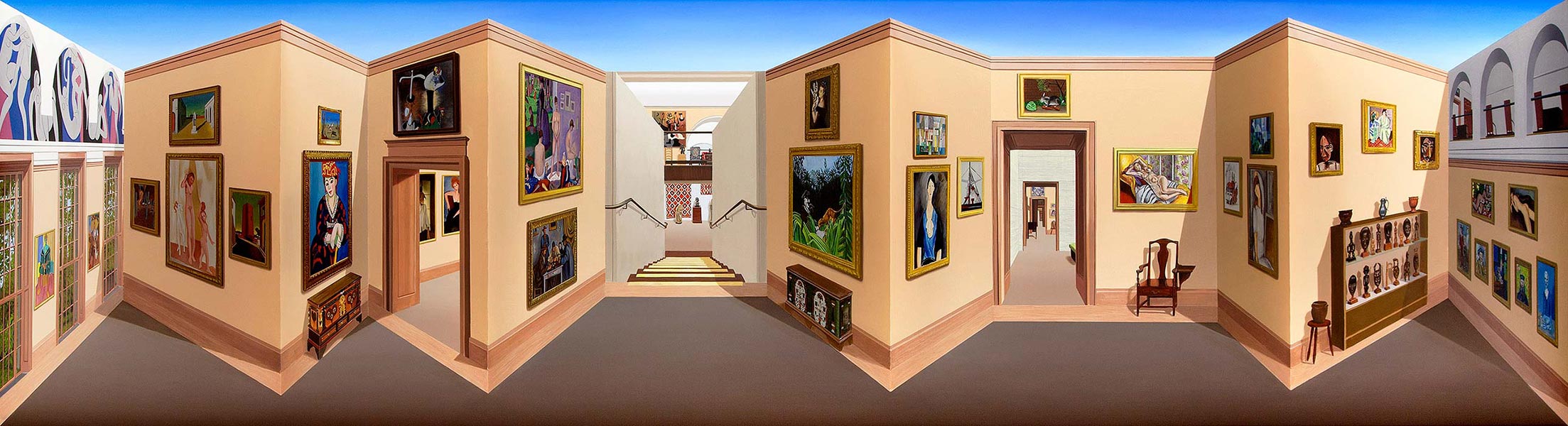 The Barnes Foundation <p>2016 | 60.5 x 160 x 25 cm / 23⅞ x 63 x 9⅞ in</p>
