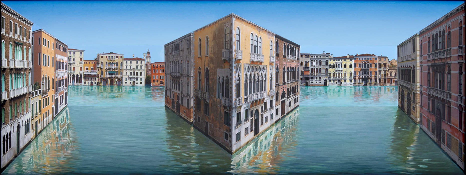 Around Venice <p>2023 | Edition 5 | 78.2 x 151.6 x 24.5 cm / 30 ⅝ x 59½ x 9½ in</p>
