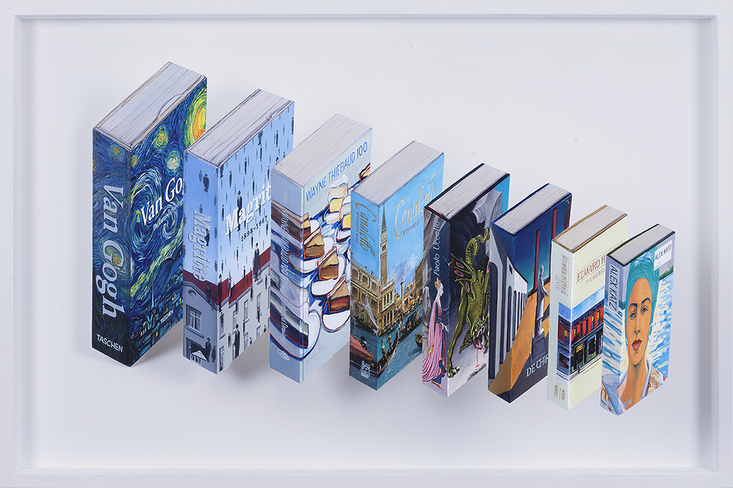 Books to Infinity <p>2025| 61.3 x 92 x 18 cm / 24⅛ x 36¼ x 7⅛ in.</p>

