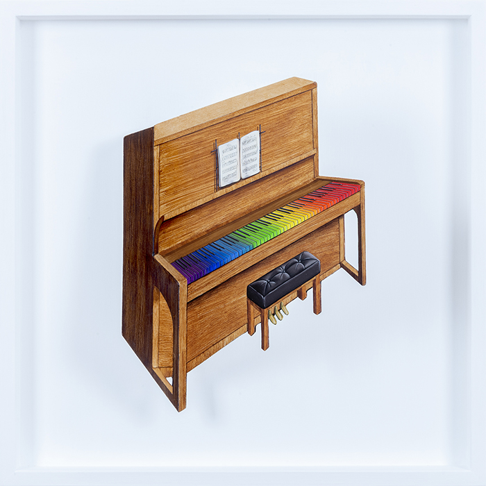 Pianissimost <p>2024\61 x 61 x 33.7 cm / 24 x 24 x 13 ¼ in.</p>
