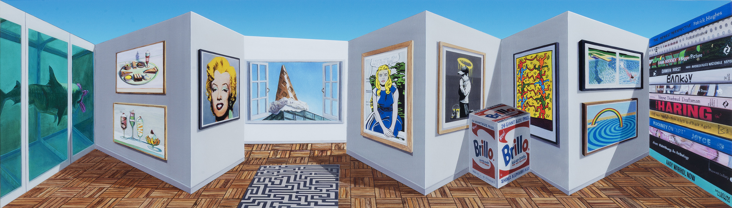 Popsicle <p>2026| 44.7 x 101.8 x 17 cm / 17¼  x 40 x 6½ in.</p>
