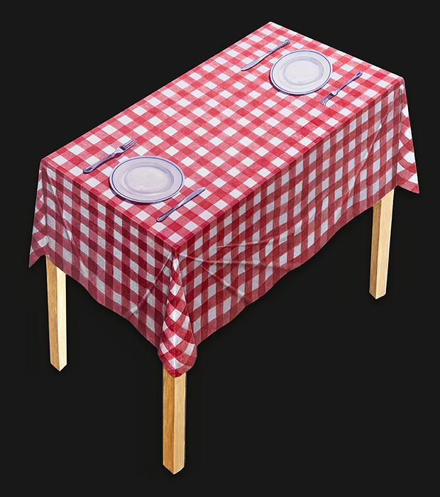 Table for Two <p>2023 | 86 x 68 x 55.5 cm / 33 ⅞ x 26 ¾ x 21 ⅞ in.</p>
